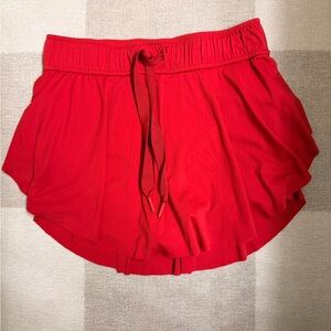 Free People Movement Red Women's Skort